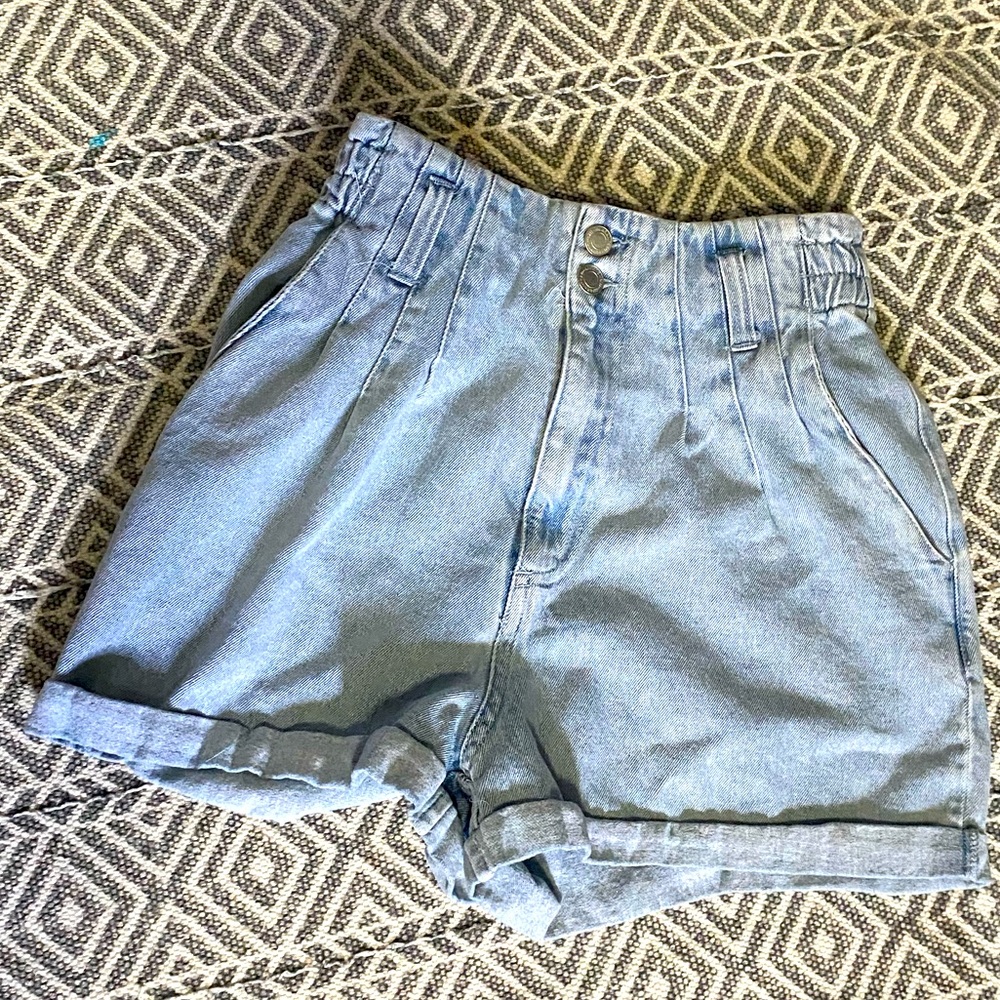 *3 for $12* Light Wash Denim Shorts